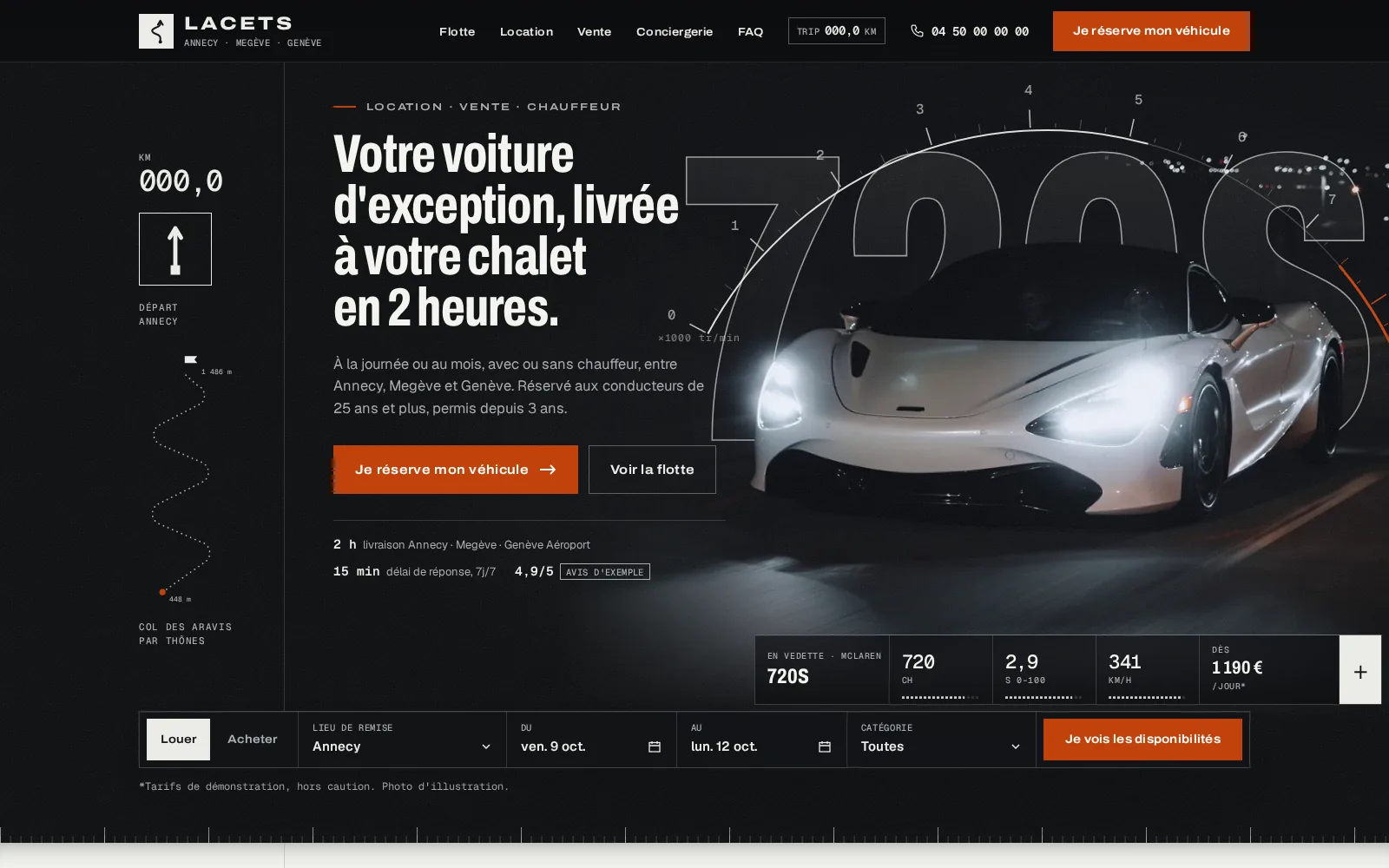 Capture du site LACETS